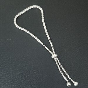 Elegant Silver Adjustable Bracelet